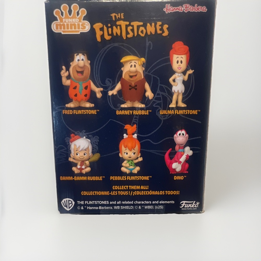 Funko Minis The Flintstones Fred Flintstone Vinyl Figure Boxed Hanna-Barbera - Picture 2 of 3